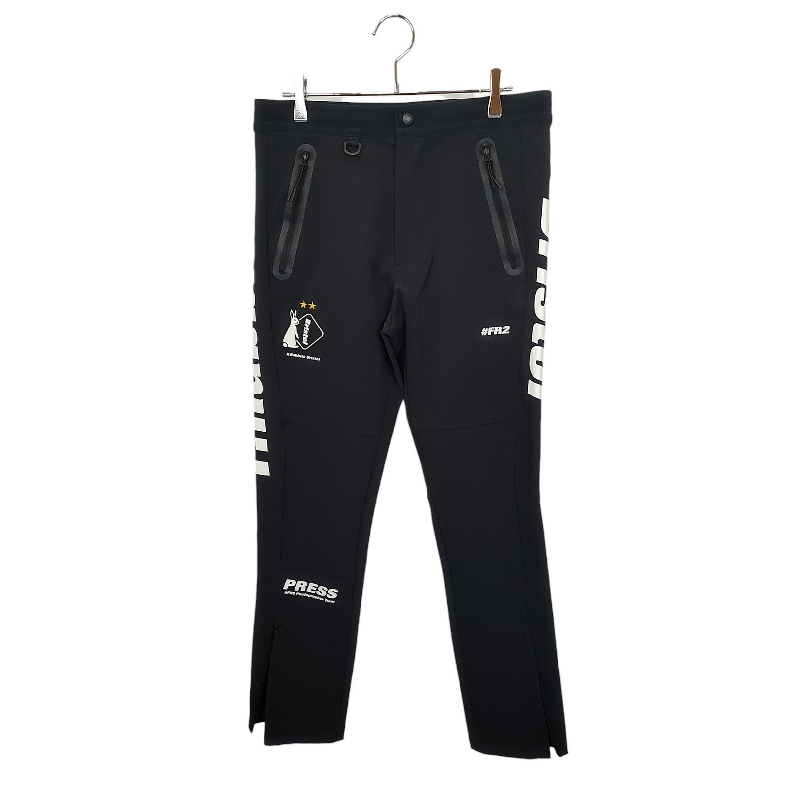 F.C.R.B エフシー ルブリストル ×FR2 20AW WARM UP PANTS ウァーム アップ パンツ FCRB-202119 S ブラック