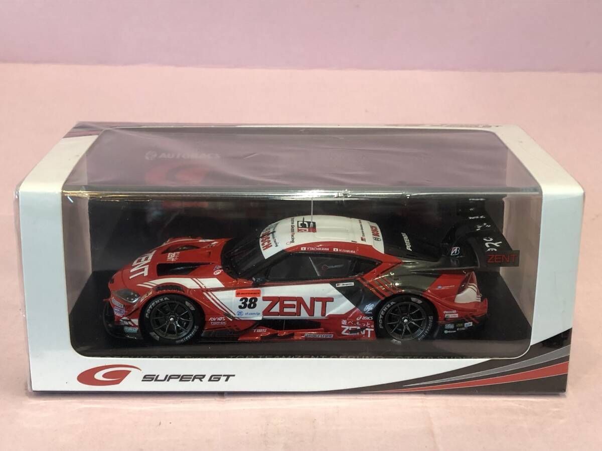 スパーク 1|43 ZENT セルモ GR スープラ TGR 2025 スーパーGT GT500 38 smmini082124