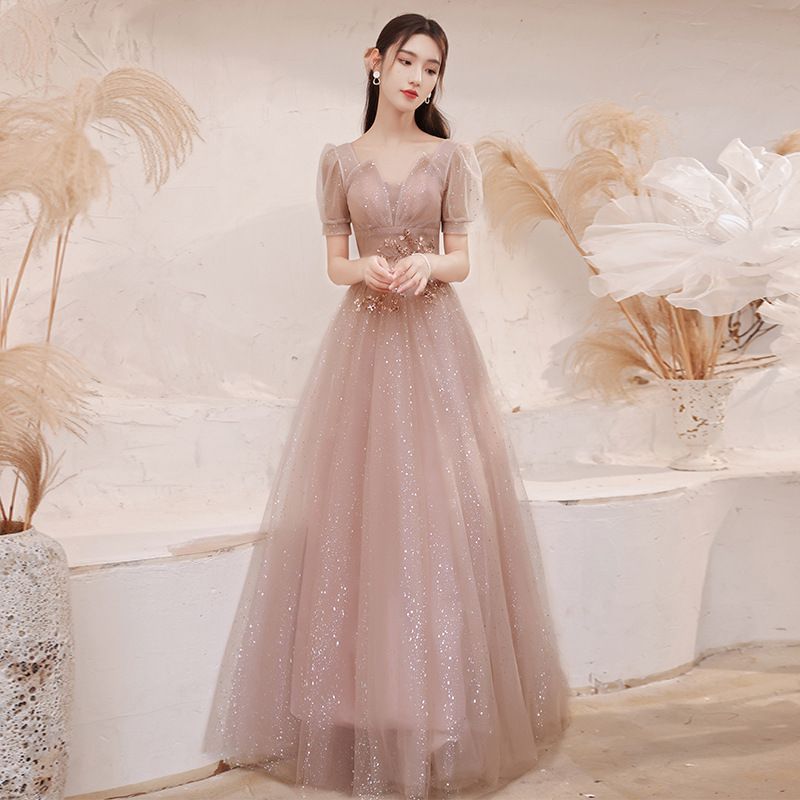 ロングドレス パーティードレス イブニングドレス ドレス キラキラ オシャレ キレイめ 結婚式ドレス 二次会ドレス お呼ばれドレス 結婚式 披露宴 二次会 お呼ばれ レディース ワンピース 83vF272