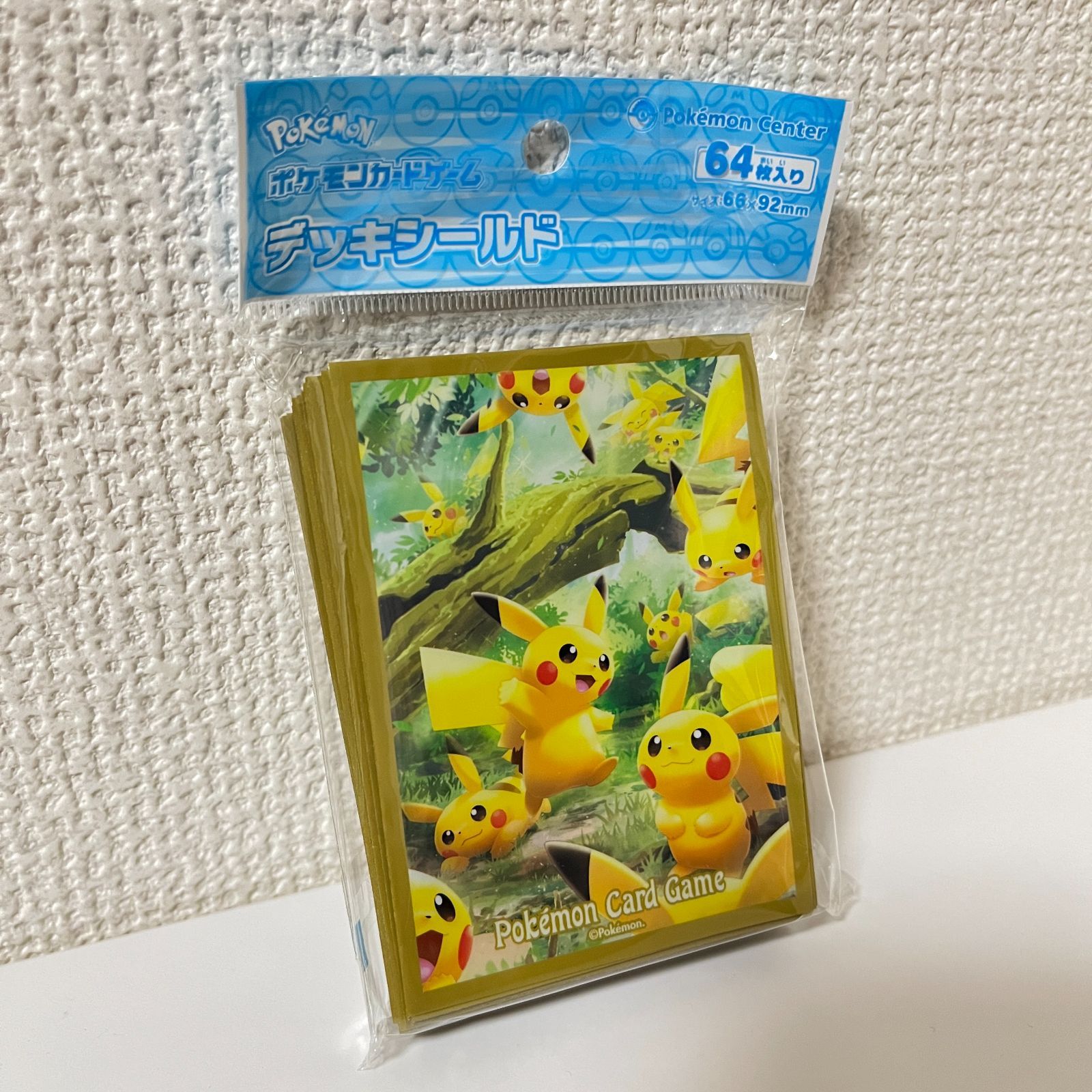 ポケモン カードゲーム デッキシールド ピカチュウの森 ver.2