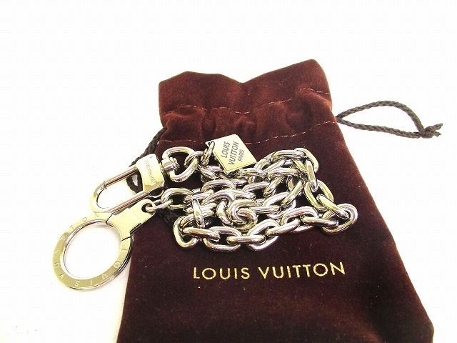 ルイヴィトン LOUIS VUITTON シェンヌ アノクレ ウォレットチェーン シルバー メンズ 【新品同様】 - メルカリ