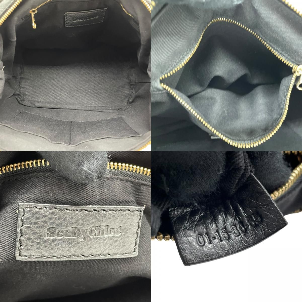美品 See By Chloe シーバイクロエ 2WAY ハンドバッグ ショルダー 