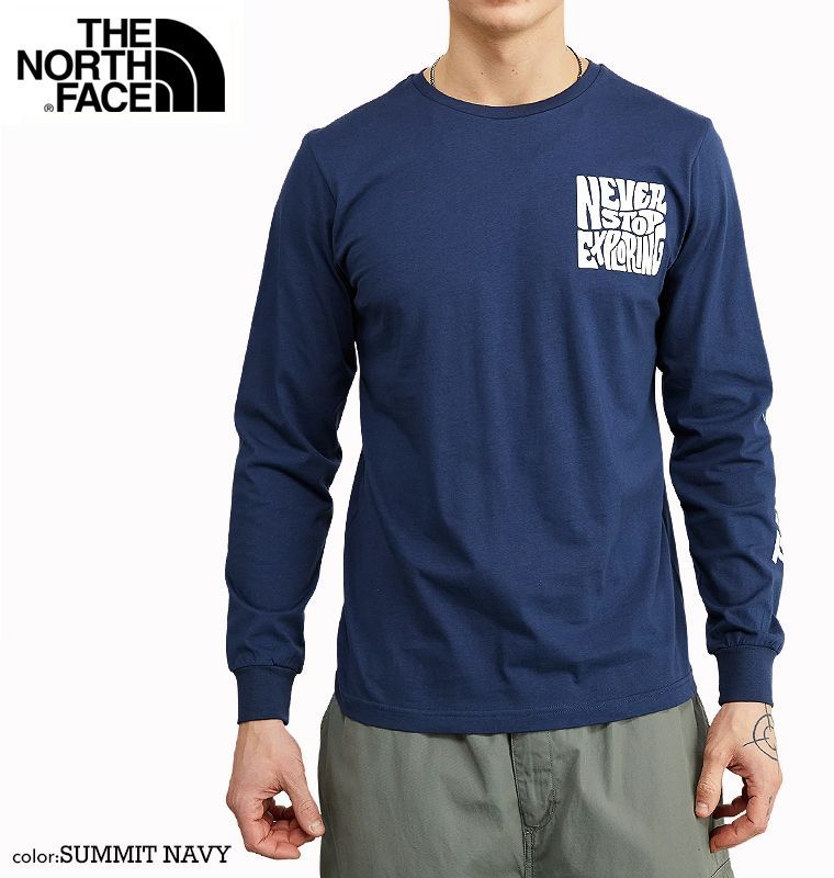 THE NORTH FACE ロングTシャツ MOUNTAIN PLAY L/S TEE 海外限定 THE NORTH FACE ロングTシャツ MOUNTAIN PLAY L/S TEE 海外限定