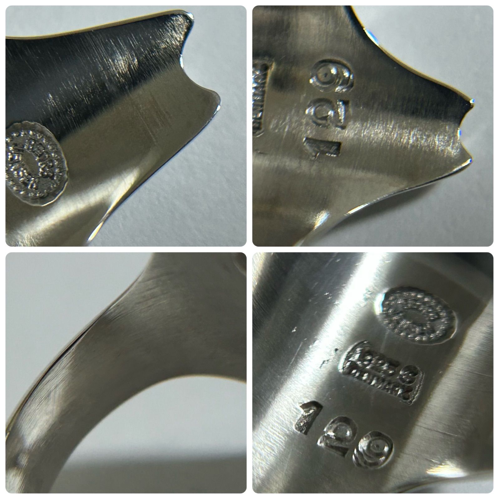 亭様 ジョージジェンセン リング 指輪 129 AG925 ヴィンテージ 約9.5号