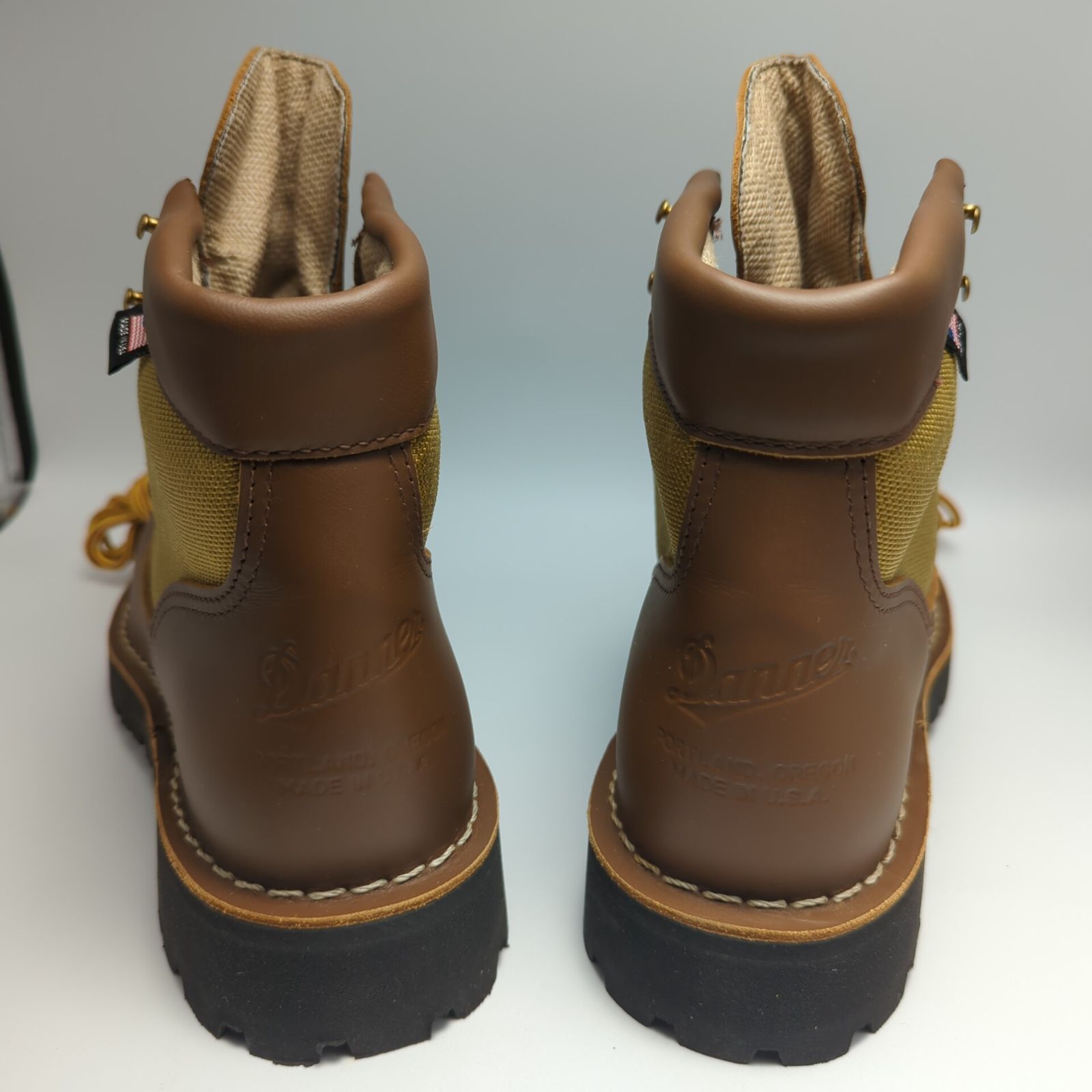 ダナー　ショートブーツ　 26.0cm 美品 USA製ダナーライト⁄DANNER LIGHT⁄オールブラック⁄26.0cm