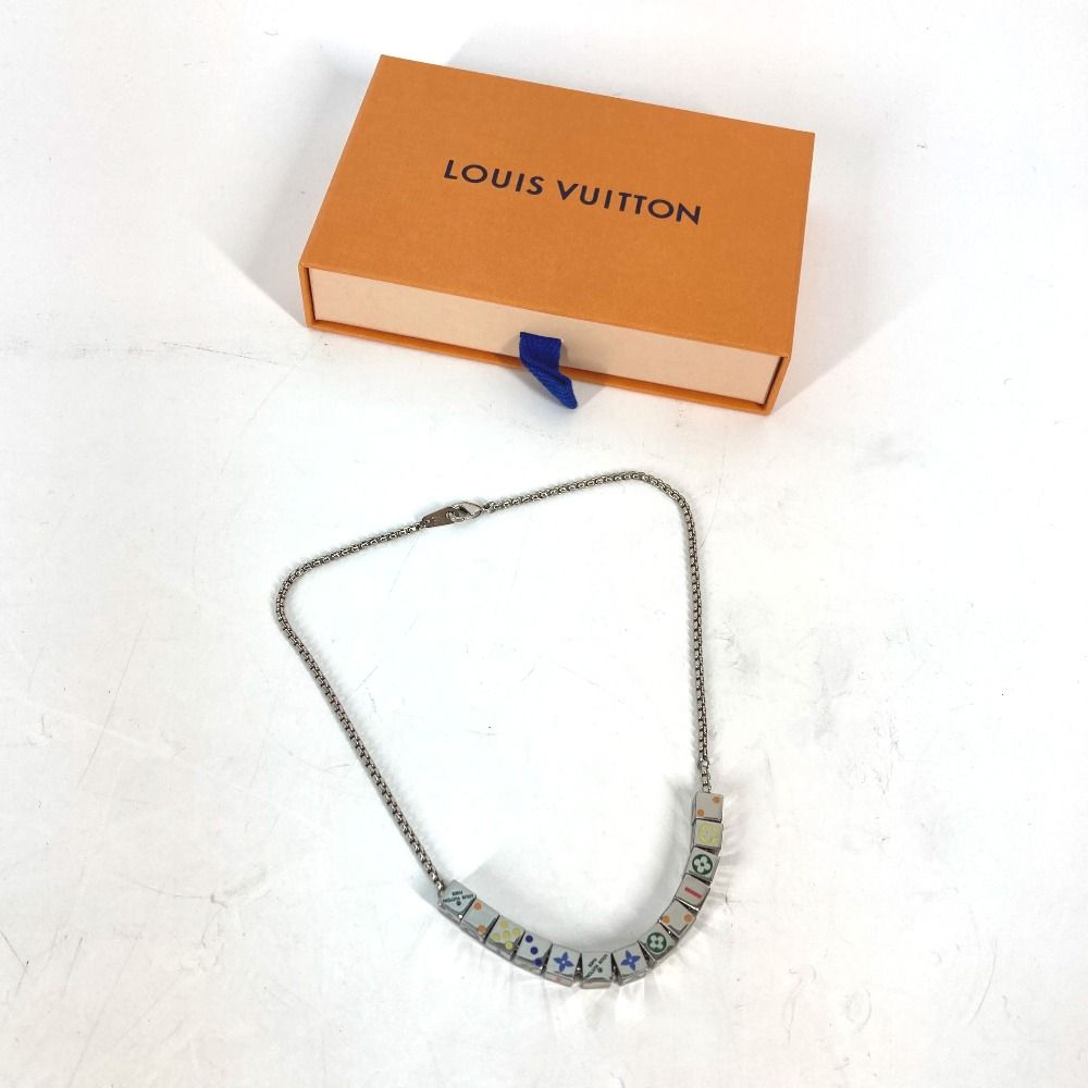 LOUIS VUITTON ルイヴィトン ネックレス コリエLVプレイイット M68873 