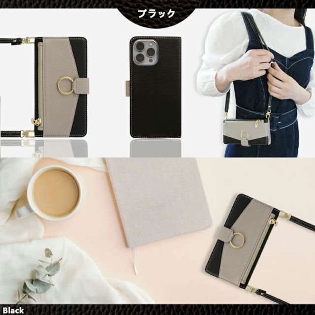 OPPO AX7] OPPO A5 5G A3 財布 ショルダー 多収納 スマホケース