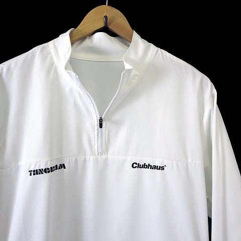 CLUBHAUS × TANGRAM コラボ ハーフジップ ピステ