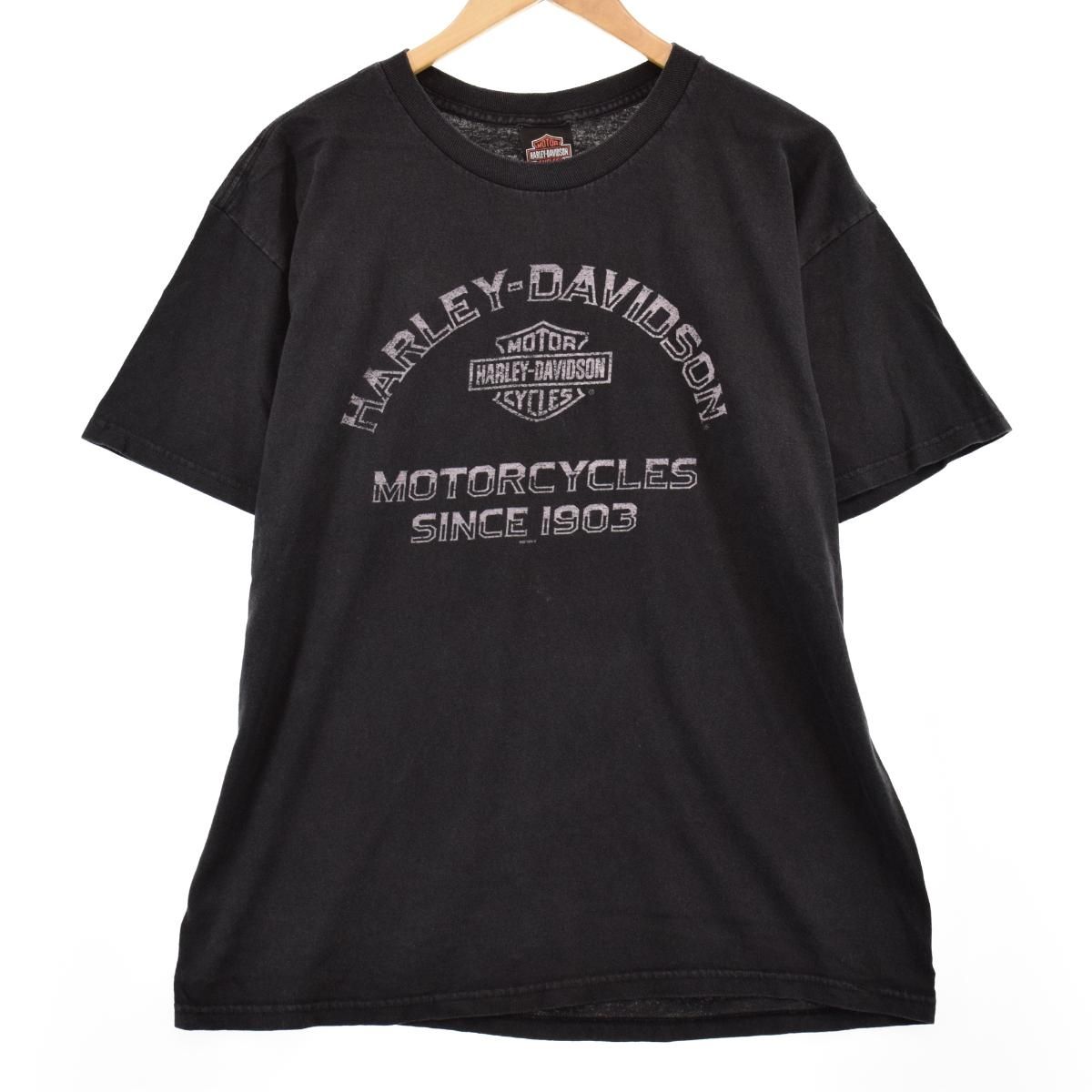 古着 ハーレーダビッドソン Harley-Davidson 両面プリント モーターサイクル バイクTシャツ メンズM /eaa313797 【中古】/eaa313797