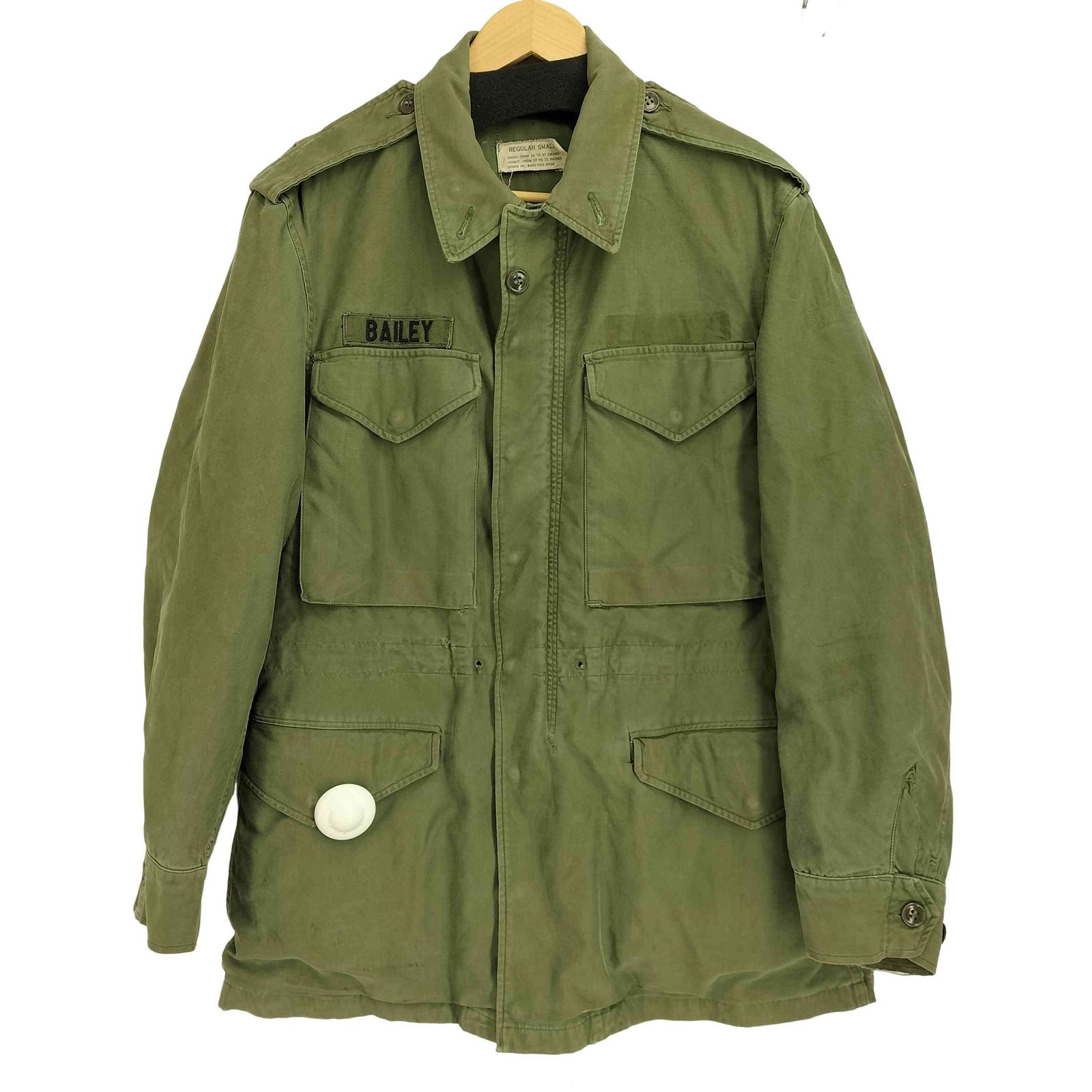 U.S. ARMY(ユーエスアーミー) 50s 57年会計 米軍実物 US ARMY M-51 フィールド ジャケット  メンズ import：S 【中古】【ブランド古着バズストア】 ユーエスアーミー U.S. ARMY 50s 57年会計 米軍実物 US ARMY M-51