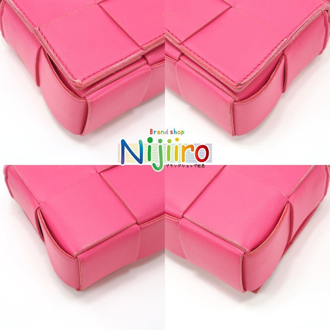 【極美品】ボッテガヴェネタ　マキシイントレチャート　ショルダーバッグ　1586 極美品】ボッテガヴェネタマキシイントレチャートショルダーバッグ1586