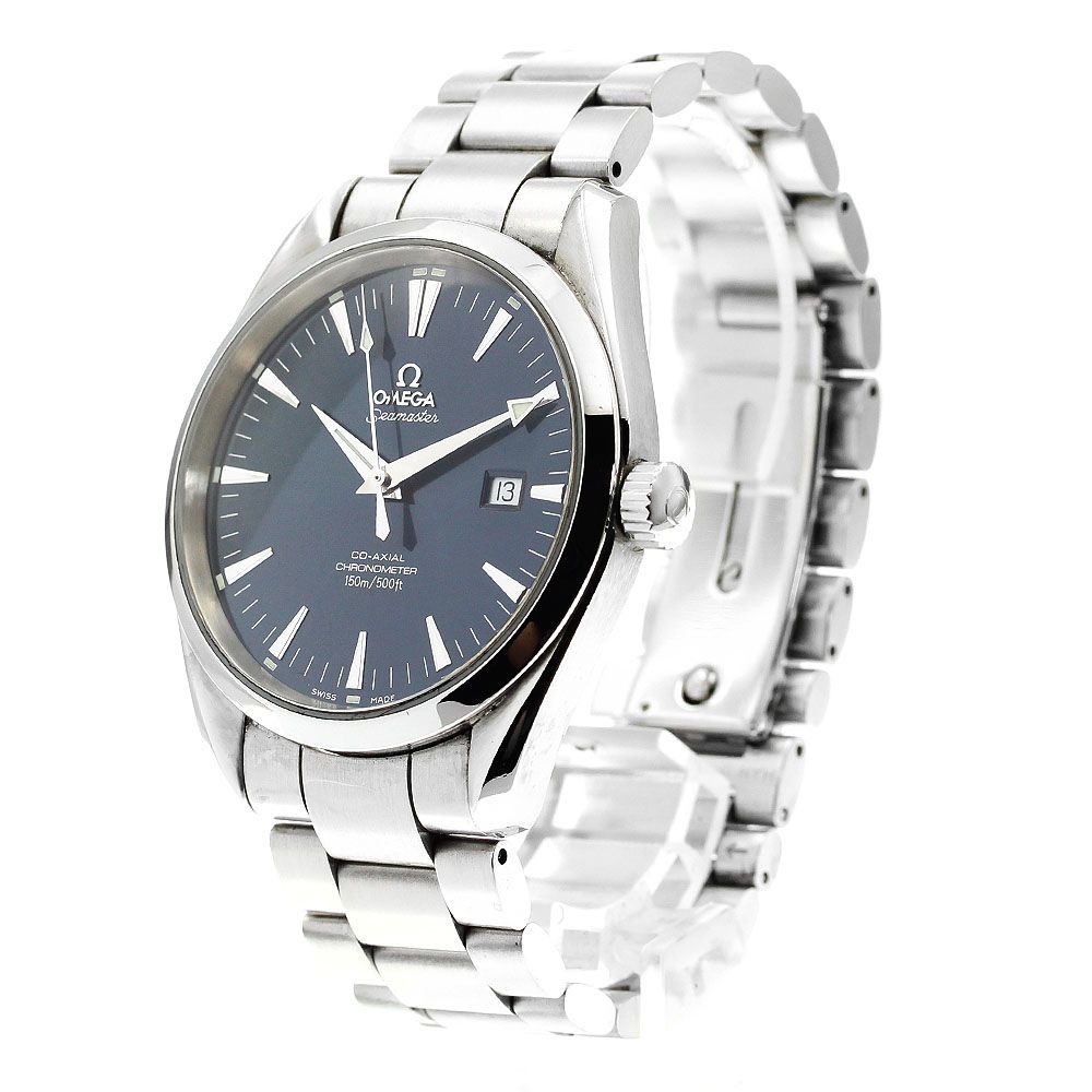 オメガ OMEGA 2502.80 シーマスター アクアテラ デイト 自動巻き  