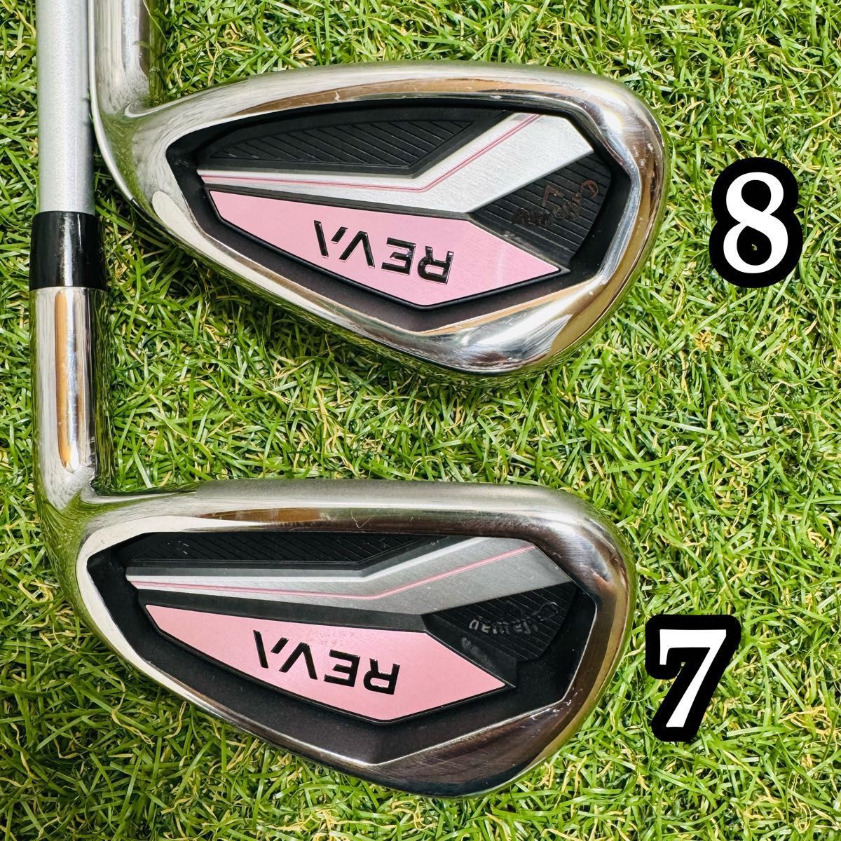 推奨 キャロウェイ レバ レディースアイアンセット 5本 L