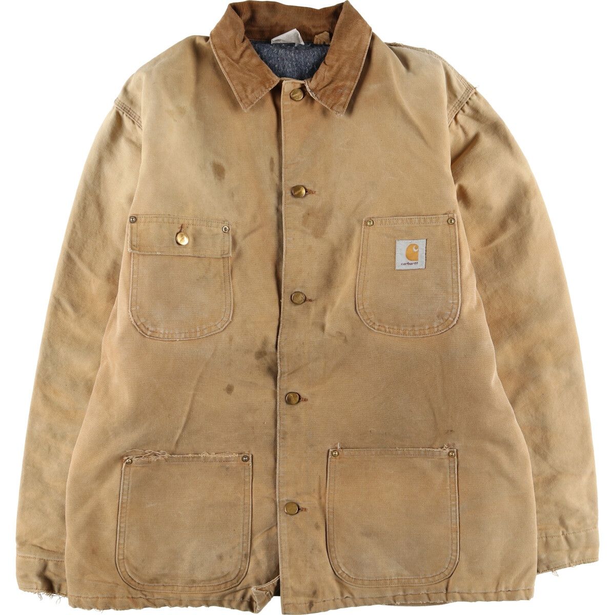 古着 カーハート Carhartt ミシガンチョアコート ダックカバーオール メンズXL相当/eaa507257