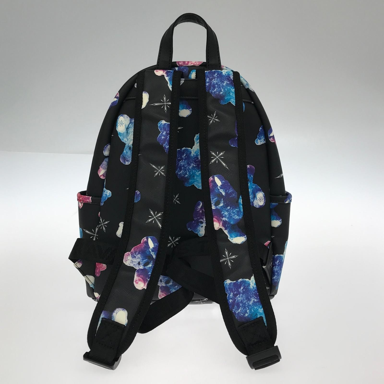 TRAVAS TOKYO クマ総柄PUレザースモールリュック クマ総柄PUレザー