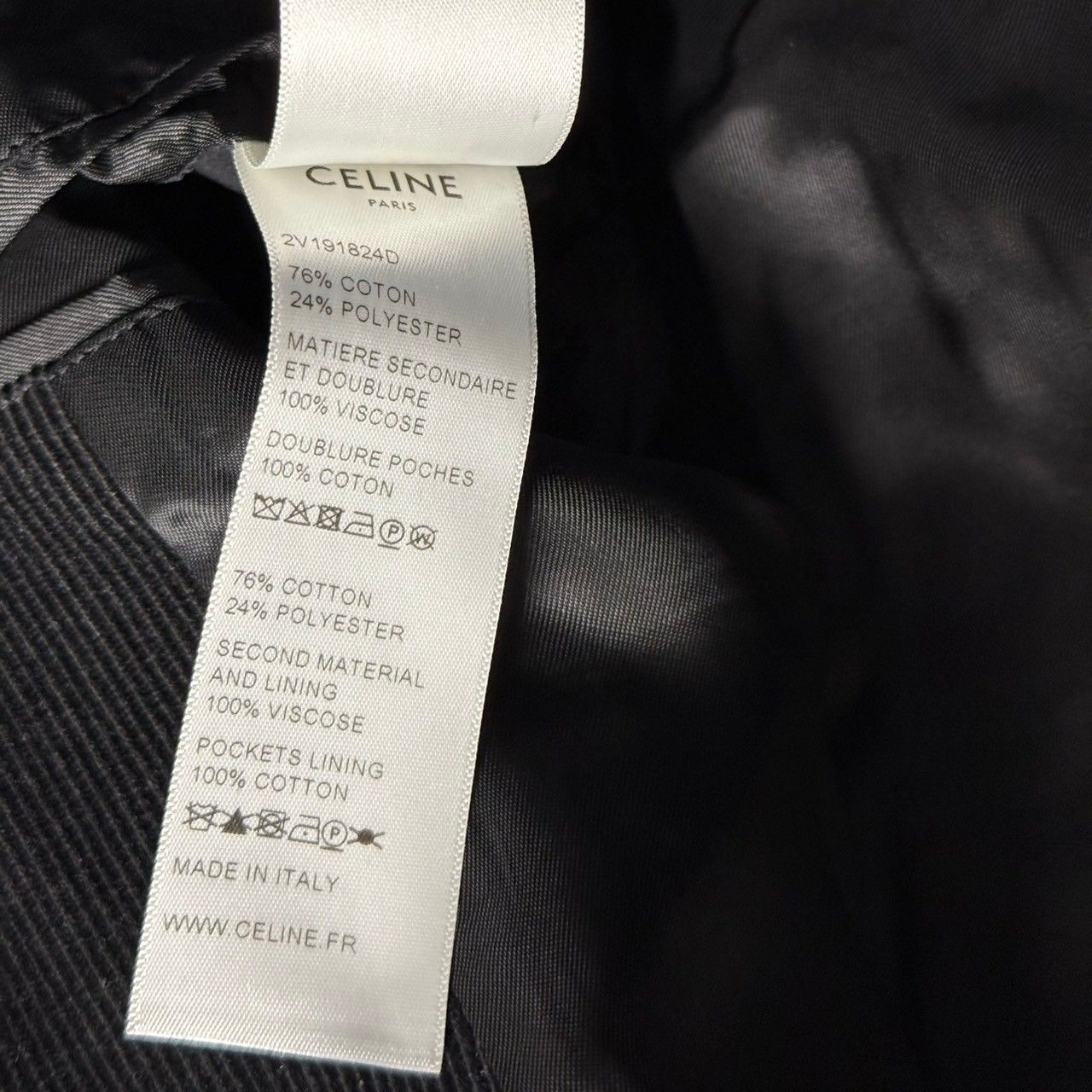 CELINE by Hedi Slimane セリーヌ エディスリマン 19SS Teddy