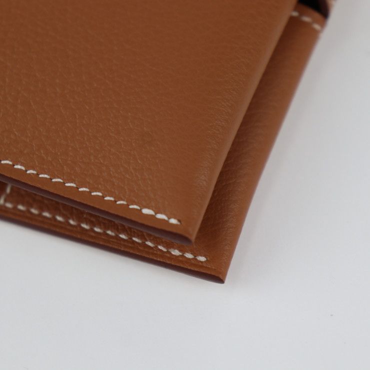 HERMES エルメス パスポートケース エバーカラー ブラウン系