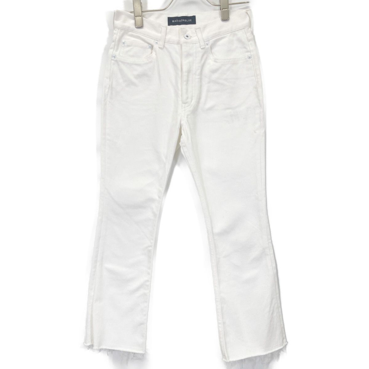MADISON BLUE マディソンブルー ﾎﾜｲﾄ MB999-3001 ﾃﾞﾆﾑﾊﾟﾝﾂ OO
