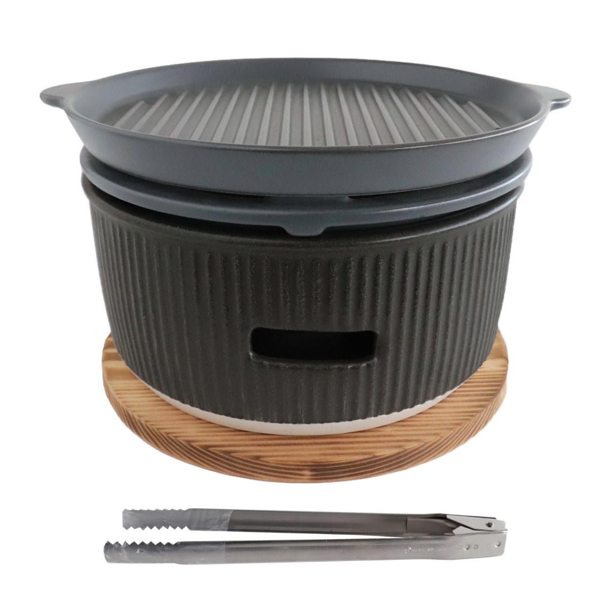 SALIU TheChef 炭焼きグリル 卓上 七輪 アウトドア バーベキュー 陶器