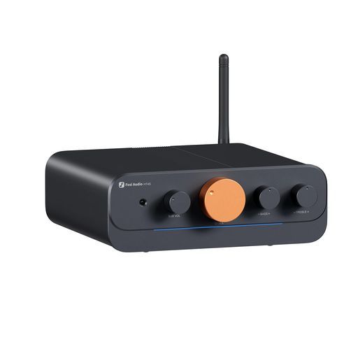 FosiAudioHT4SBluetoothアンプ屋外スピーカー用4チャンネルパワーアンプベースシェイカーシムレーシングコックピット用4.1|5.0チャンネルステレオホームオーディオレシーバーリモコン付きAUX|…