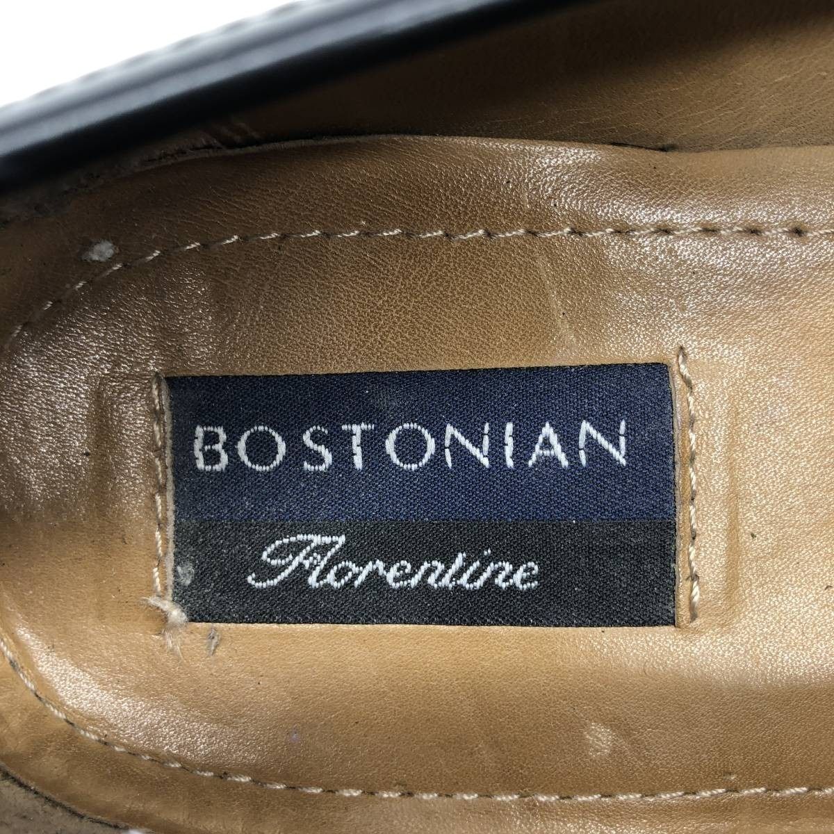  古着 ボストニアン Bostonian キルト タッセルローファー イタリア製 8 1 2 M メンズ26.5 cm相当 saa 014340 デッキシューズ 靴