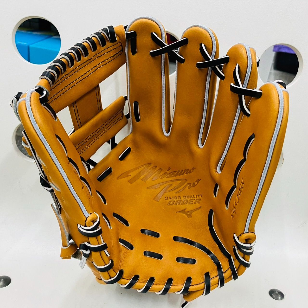 ミズノプロ MIZUNOPRO オリジナルオーダーグラブ 硬式用 内野手用 坂本勇人型 5ｍｍ大 薬指リング搭載 高校野球対応 フィット感抜群  受注生産商品 - メルカリ