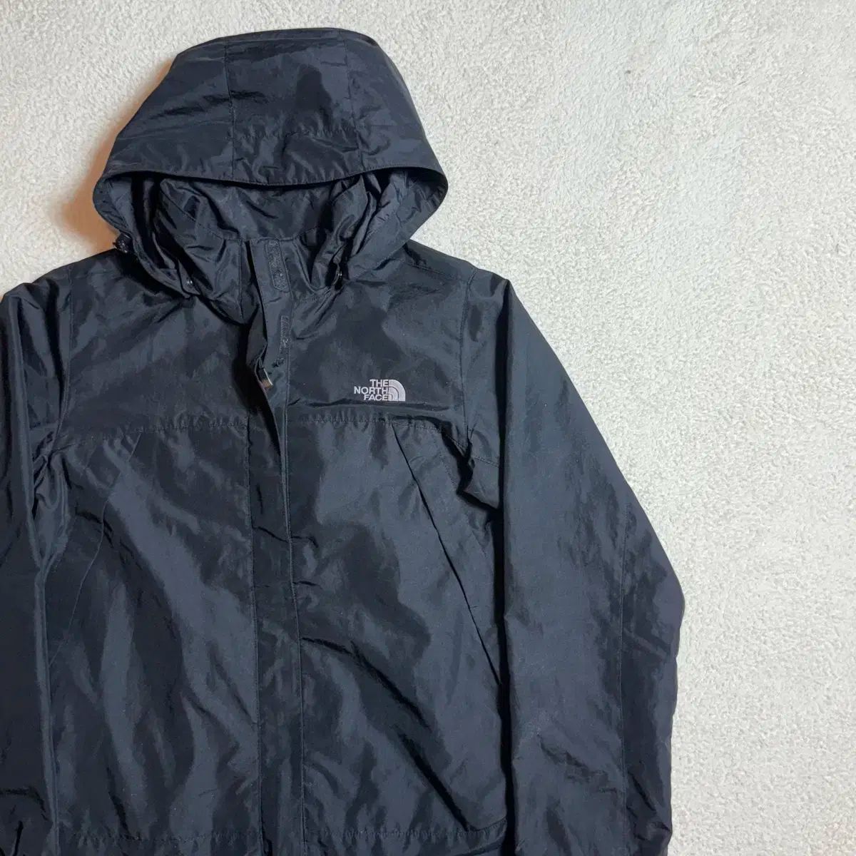 THE NORTH FACE ザ ノース フェイス ブラック フード ウィンドブレーカー