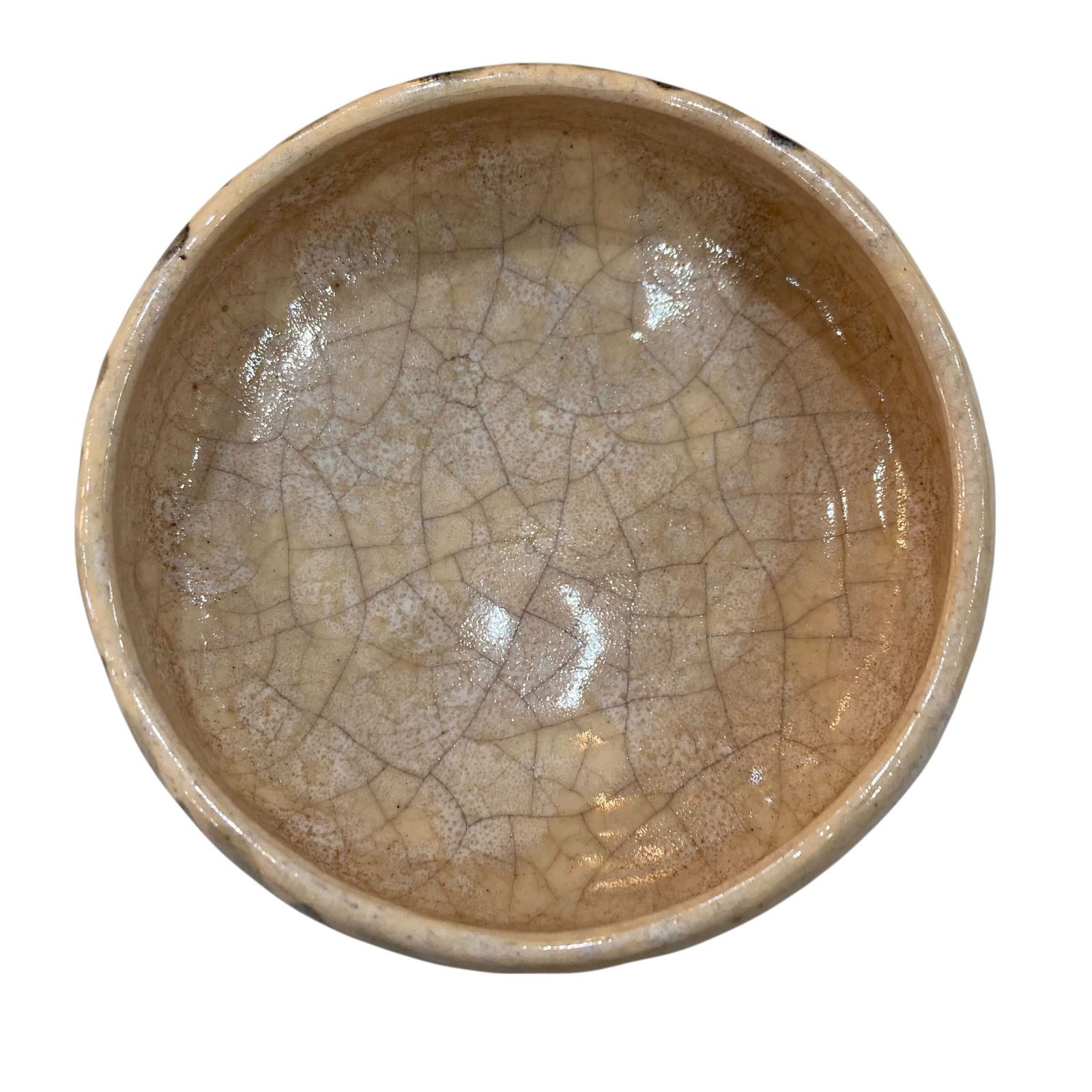 中古○京焼/和楽造○平茶碗 抹茶碗 川崎和楽 陶器 陶芸 茶器