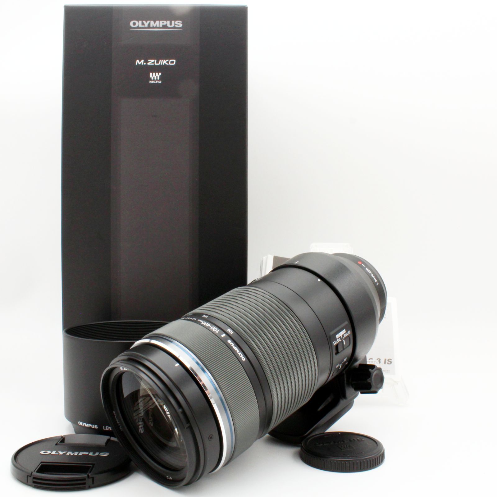 級 OLYMPUS M.ZUIKO DIGITAL ED 100-400mm F5.0-6.3 IS MFTマウント 7726