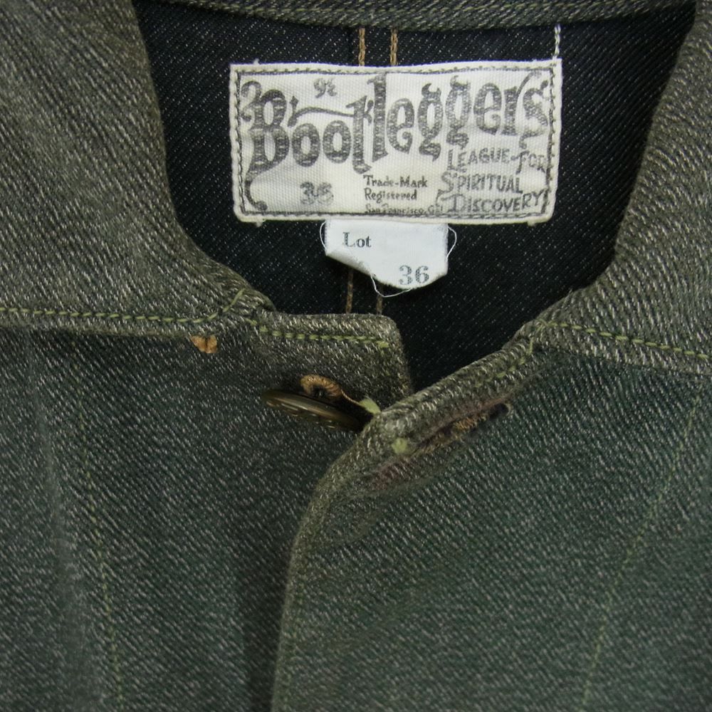Bootleggersデニムカバーオール 踏切り