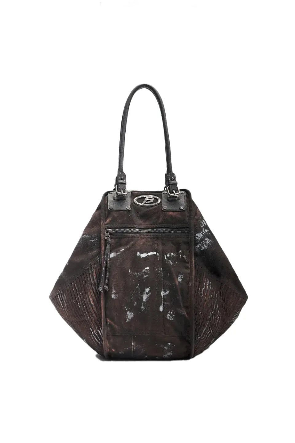 PEOPLESENSE｜PUNK VINTAGE DIRTY DYED TOTE BAG