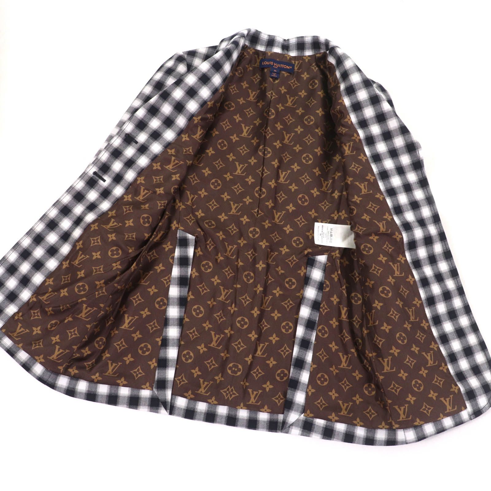Louis Vuitton モダンな◆モノグラムツイードプレッピーブレザー チェックツイードプレッピーブレザー ｜ルイ・ヴィトン 公式