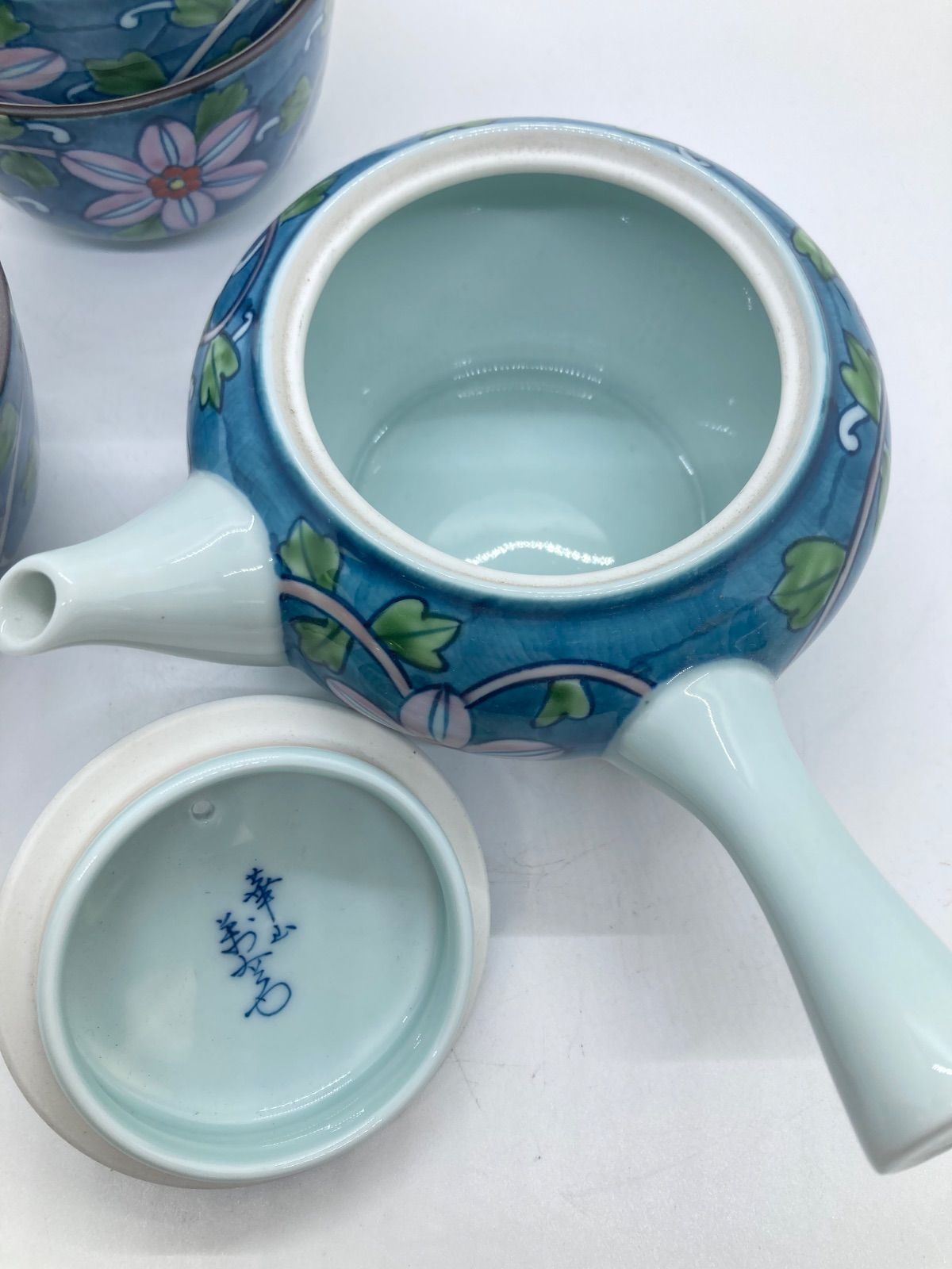 古染風唐草 急須茶器
