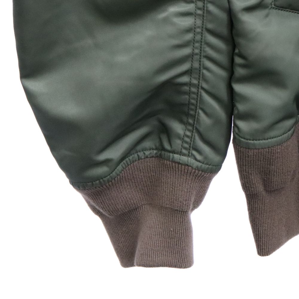 Sacai (サカイ) 17SS MA-1 ボンバージャケット カーキ 17-01221M