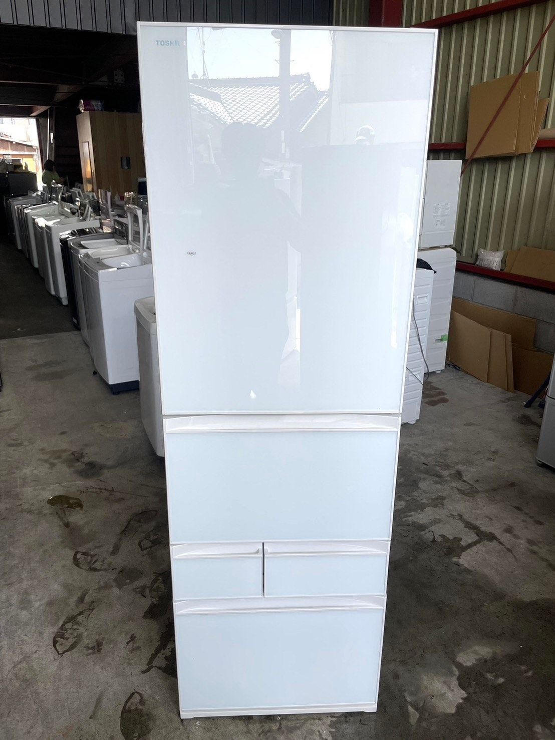 大阪限定配送☆3ヶ月保証付き☆冷凍冷蔵庫☆2021年☆東芝☆GR-T41GXH