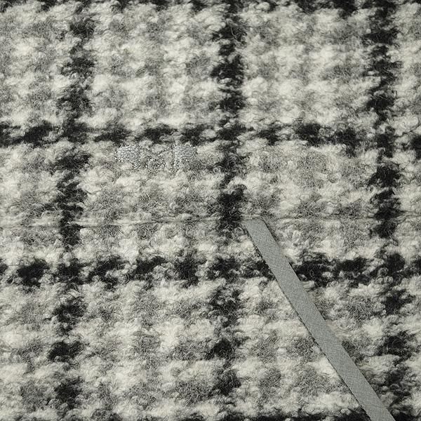 チェック＆無地 リバーシブルブルゾン