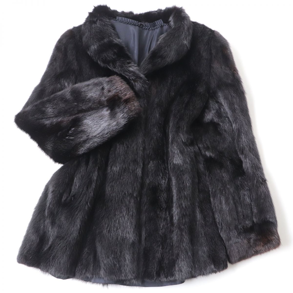毛皮コート　ミンク　黒 楽天市場】毛皮 ミンクコート 黒の通販
