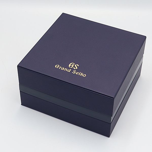 外箱付 セイコー グランドセイコー 空箱/BOX 腕時計用 ネイビー メンズ