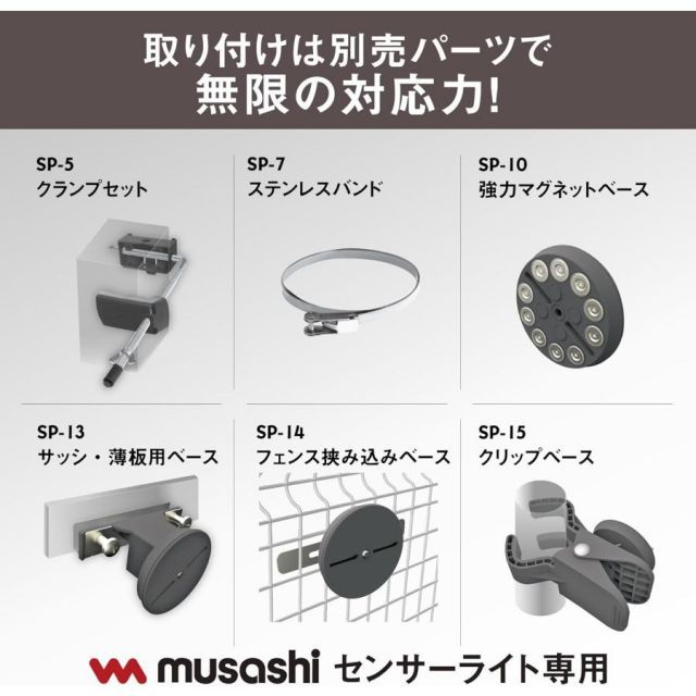 センサーライト LED-AC4000
