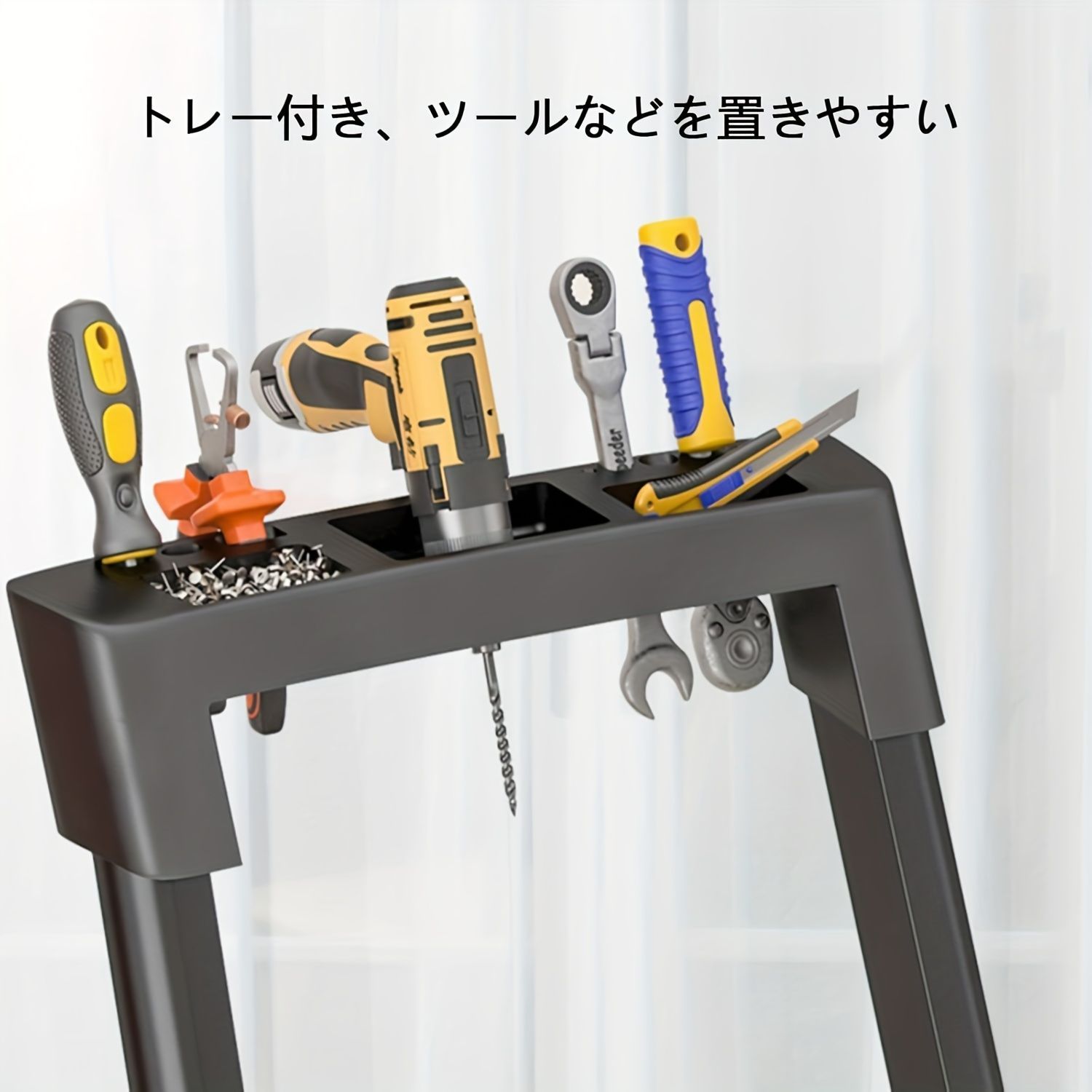 5段伸縮はしご 折りたたみ式はしご