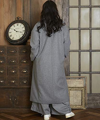 最大90％オフ／最終セール！ Unrelaxing アンリラクシング スーパーオーバーサイズメルトンコート UR-383W 送料無料!