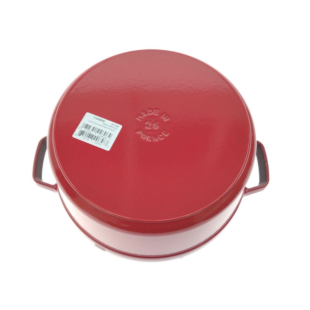 ▽▽STAUB ストウブ ピコ ココット ラウンド チェリー 26cm 5.2l 40509 
