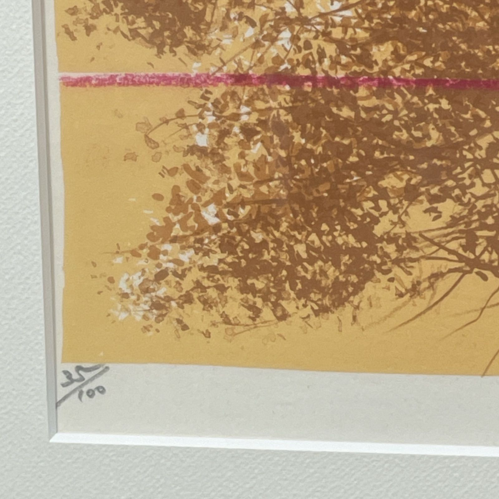真贋 小澤清人 「スズラン」 サイン入り リトグラフ 女の子 絵画