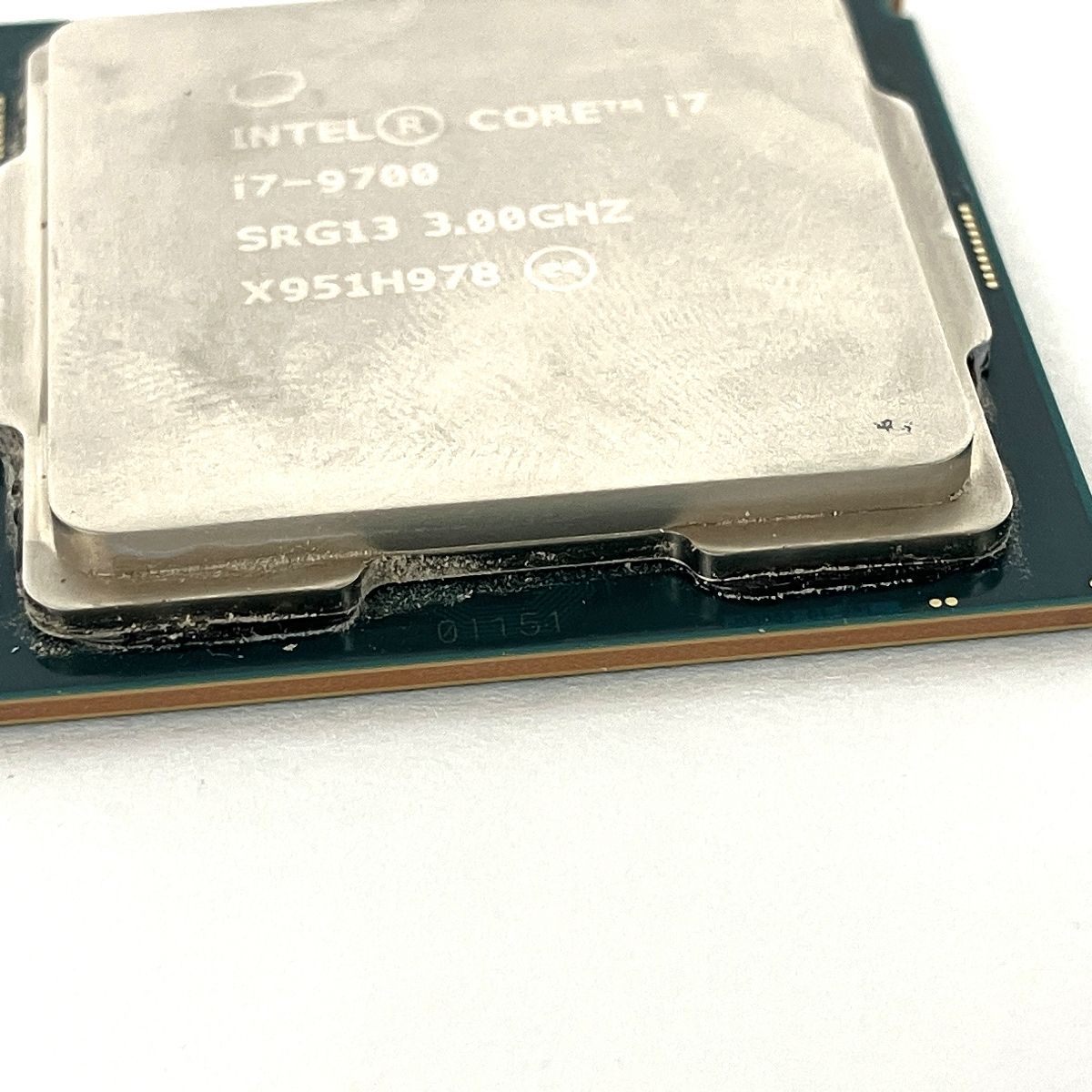 Intel Core i7-9700K 本体のみ　ジャンク Intel Core i7-9700K 3.00GHz CPU インテル パソコン パーツ