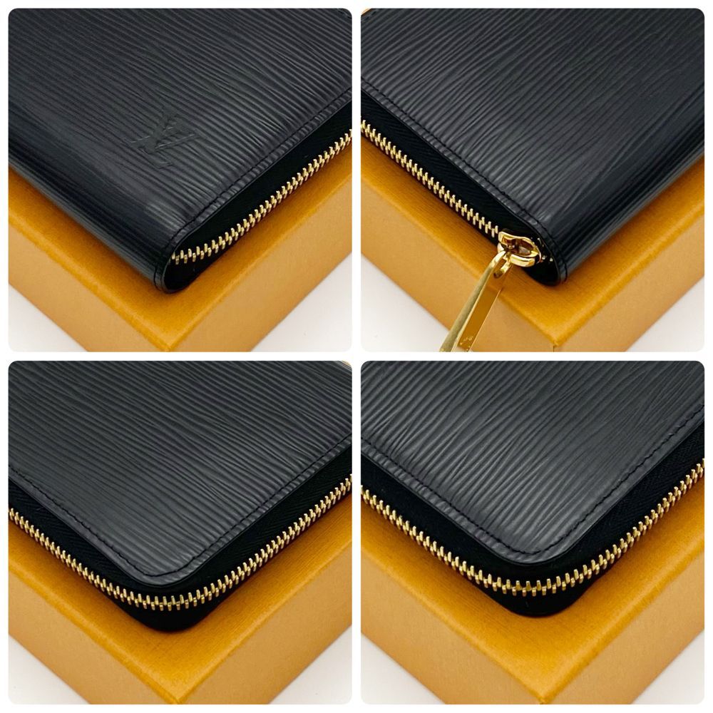 極美品】ルイヴィトン エピ ジッピーウォレット ノワール ゴールド金具