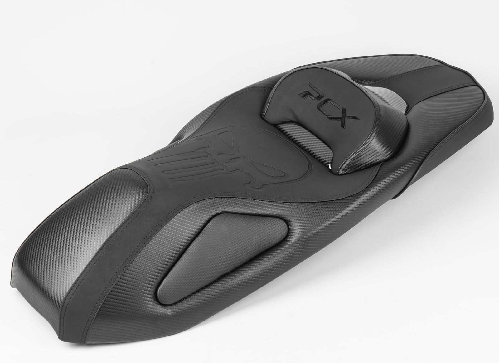 カスタム ローダウン クッション バックレスト付き シート 2CM シート下げ バイク PCX ブラック 純正交換 ホンダ PCX125 PCX150 Entrotech PCX160 2025新型車種適合
