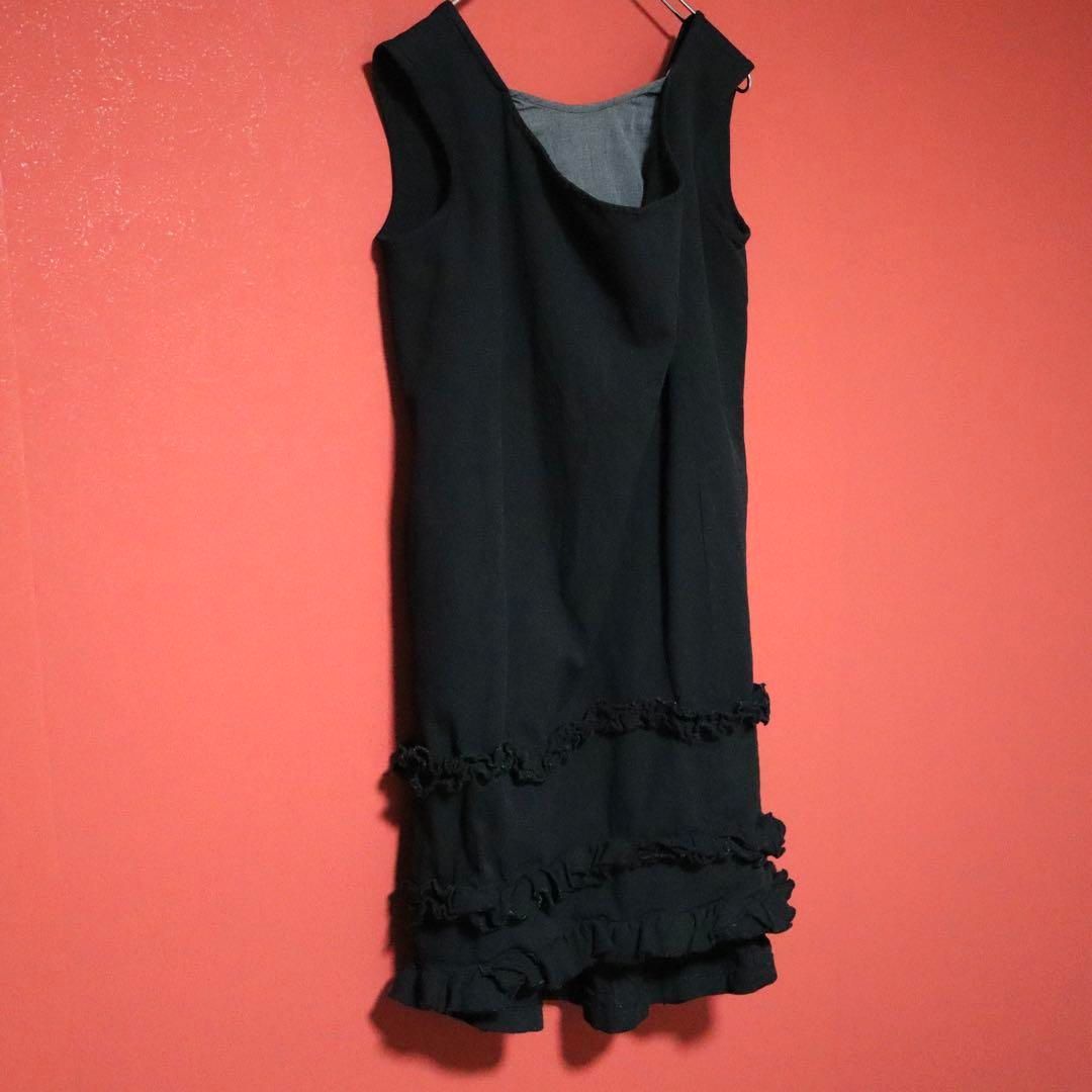 COMME des GARCONS 04SS ポリエステル縮絨 ロングワンピース - メルカリ