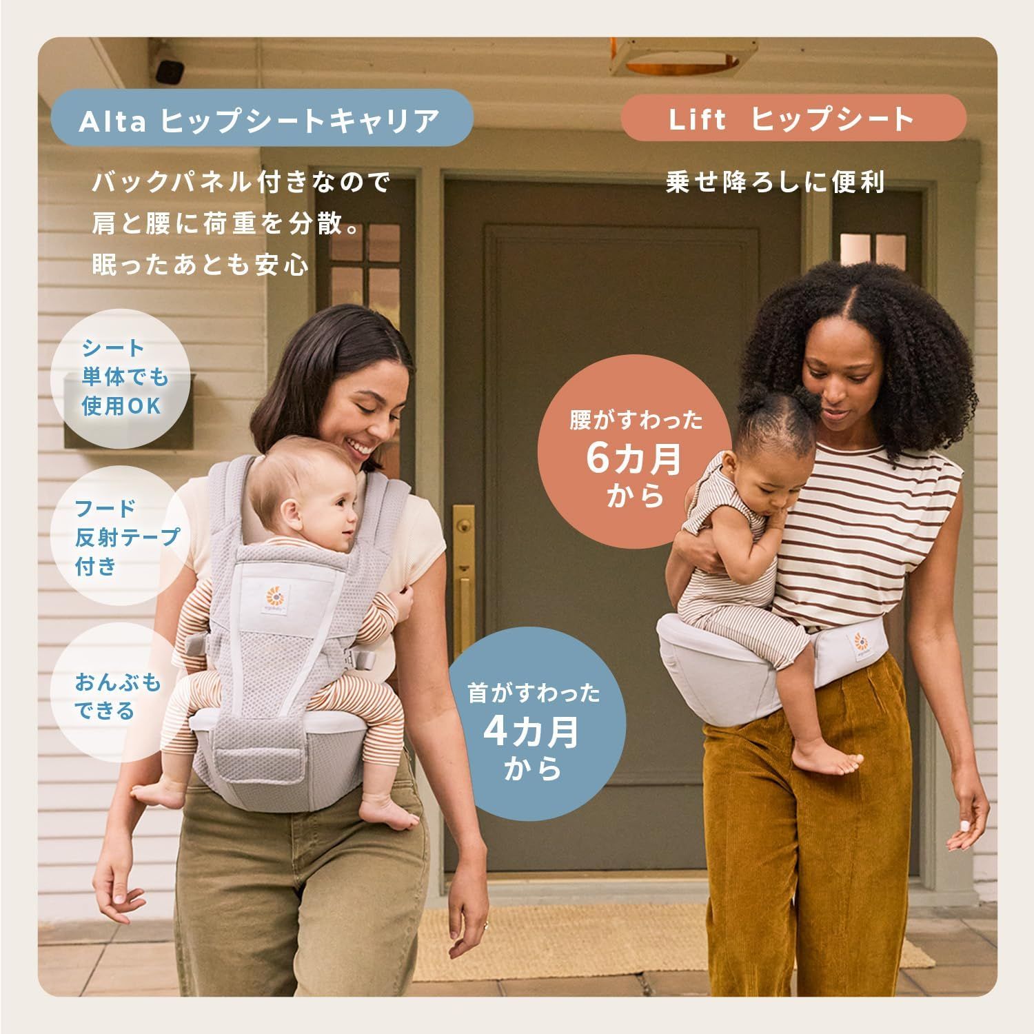 Ergobaby エルゴベビー Lift ヒップシート オニキスブラック 6