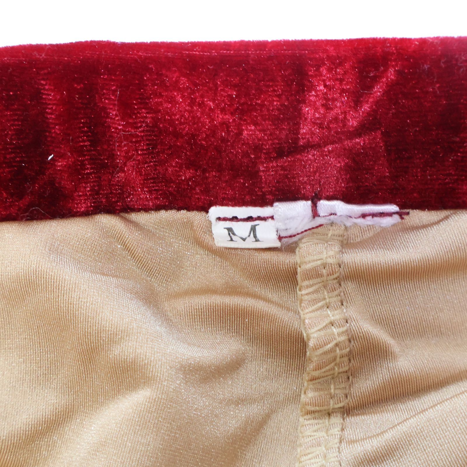 ベリーダンス用 オリエンタル衣装】レッド ラインストーン 赤 シルバー