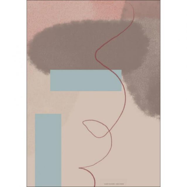 NKKS Studio The Gentle Edit 50x70cm アートポスター 北欧 デンマーク 500x700mm